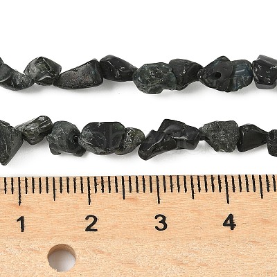Raw Rough Natural Black Tourmaline Beads Strands G-M453-A01-02-1