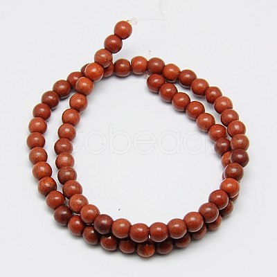 1 Strand Synthetic Turquoise Round Beads Strands X-TURQ-G106-8mm-02J-1