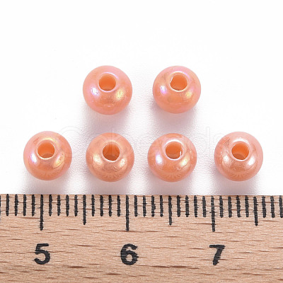 Opaque Acrylic Beads MACR-S370-D6mm-35-1