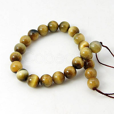 Natural Tiger Eye Beads Strands G-G099-8mm-9-1