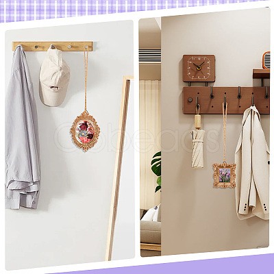 2 Sets 2 Styles Vintage Resin Hanging Photo Frame RESI-SP0001-21B-01-1