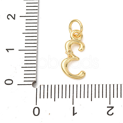 Brass Micro Pave Cubic Zirconia Pendants KK-D019-28G-03-1