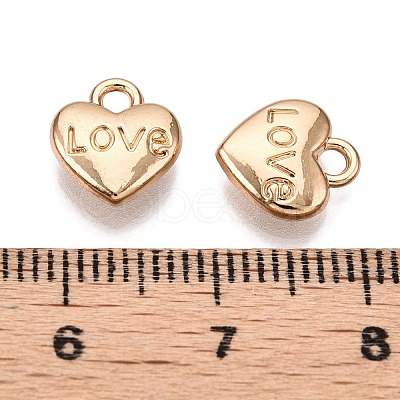 Valentine's Day Rack Plating Alloy Pendants FIND-N005-09G-1