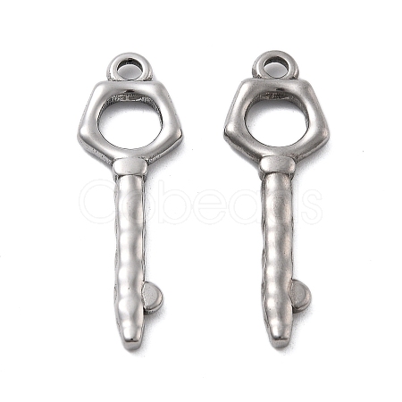 304 Stainless Steel Pendants STAS-V002-04P-1