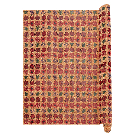 Embossed PU Imitation Leather Fabric DIY-WH0043-95B-1
