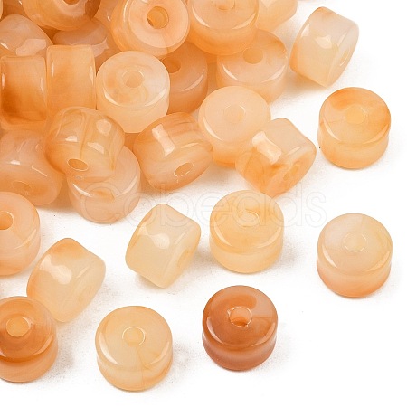 Opaque Acrylic Imitation Gemstone Beads AC-CBA3EFE-02F-1
