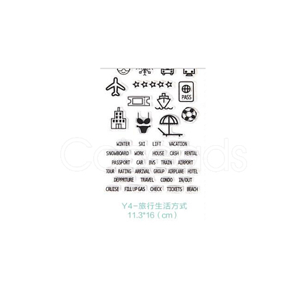 Silicone Stamps DIY-WH0014-Y4-1