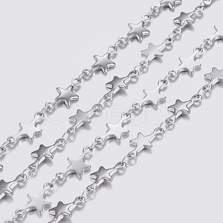 Tarnish Resistant 304 Stainless Steel Chains STAS-P197-059P-1