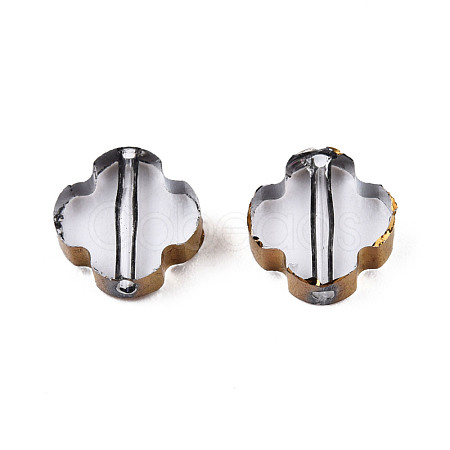504Pcs Electroplated Glass Beads EGLA-N006-069-1