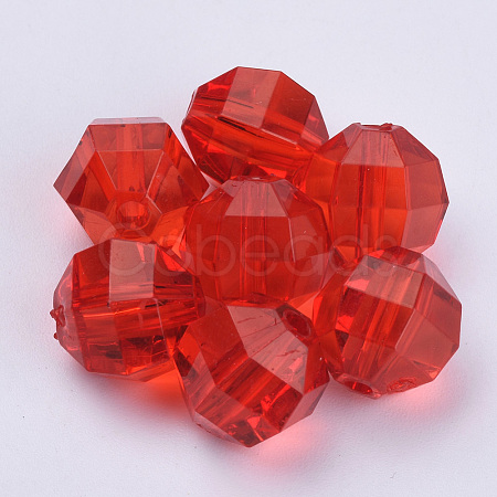 Transparent Acrylic Beads LS-TACR-Q256-8mm-V12-1