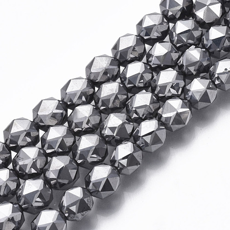 Terahertz Stone Beads Strands G-R462-039C-1
