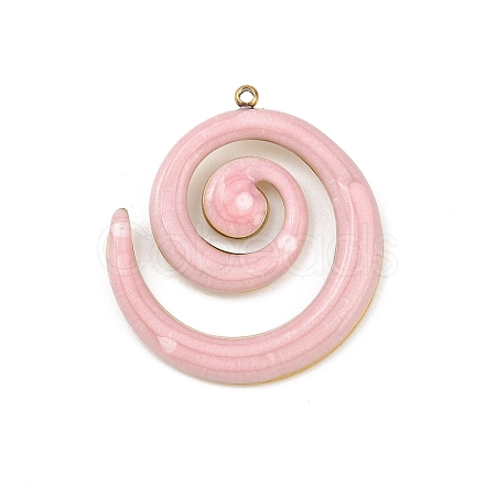 304 Stainless Steel Enamel Pendants STAS-Z172-03G-02B-1