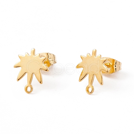 201 Stainless Steel Stud Earring Findings EJEW-A071-20G-1