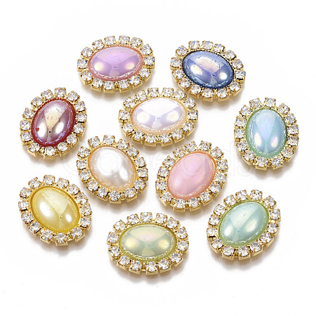 Alloy Cabochons RB-R059-07-1