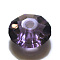 Imitation Austrian Crystal Beads, Grade AAA, K9 Glass, Faceted, Flat Round, DarkSlate Blue, 6x3.5mm, Hole: 0.7~0.9mm