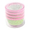 Cupcake Wrappers, DIY Baking Tool, Heart Pattern, 67.5x29.5mm, about 95~100pcs/box