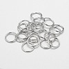 Eco-Friendly Brass Open Jump Rings X-KK-M165-9mm-01P-NR-1