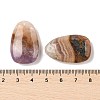 Natural Amethyst Lace Agate Pendants G-A244-02-3