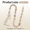 Oval Resin Link Purse Chains FIND-WH20006-62A-2