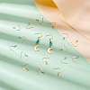 120Pcs Brass Earring Hooks KK-UN0004-54-4