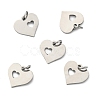 Non-Tarnish 304 Stainless Steel Pendants STAS-Q201-T457S-2