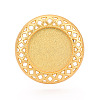 Adjustable Alloy & Iron Bezel Cup Ring Base with Rotatable Tray MAK-T012-05G-2