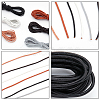 PandaHall Elite 24 Yards 6 Colors Cowhide Leather Cord WL-PH0004-14-4