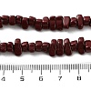 Spray Painted Synthetic Non-magnetic Hematite Beads Strands G-C248-E01-4