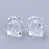 Transparent Acrylic Beads X-TACR-Q259-10mm-V01-2