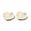 Spray Painted Alloy Pendants PALLOY-T077-118D-RS-3
