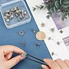 30Pcs 3 Style 304 Stainless Steel Stud Earring Findings STAS-UN0031-93-2