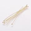 Rack Plating Brass Ball Head Pins KK-E680-03-0.5x50mm-G-2