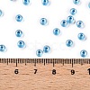 6/0 Transparent Inside Colours Glass Seed Round Beads SEED-N006-004D-4