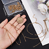 10Pcs 304 Stainless Steel Cable Chain Bracelet Making AJEW-BBC0002-11-3