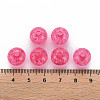 Transparent Crackle Acrylic Beads MACR-S373-66A-N09-5