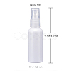 Transparent Round Shoulder Spray Bottle LS-MRMJ-WH0036-A02-2