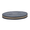 Polyester Grosgrain Ribbon OCOR-WH0063-33-3