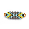 MIYUKI & TOHO Handmade Japanese Seed Beads Links SEED-A027-D06-2