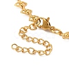 304 Stainless Steel Chain Bracelet for Women BJEW-I313-04-3
