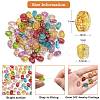 100Pcs Transparent Glass Beads Strands GLAA-CJ0002-10-2