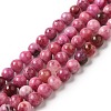 Natural Gemstone Hemimorphite Round Beads Strands G-L145-6mm-03-01-1