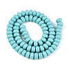 Opaque Solid Color Glass Beads Strands X-GLAA-ZX008-8mm-18R-2