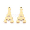 201 Stainless Steel Pendants STAS-T073-43G-1
