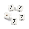 Glazed Porcelain Beads PORC-R003-07-07-1