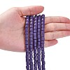 Polymer Clay Bead Strands CLAY-T001-C50-6