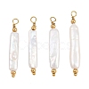 Natural Baroque Keshi Pearl Pendants PA-CBA0A45-02G-1