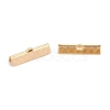 304 Stainless Steel Ribbon Crimp Ends STAS-P249-29A-G-2