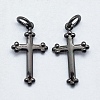 Brass Pendants KK-P147-13B-NR-1