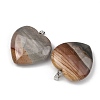 Natural Picasso Jasper Pendants GG-K002-12A-27-2