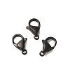 Ion Plating(IP) 304 Stainless Steel Lobster Claw Clasps STAS-AB11-B-1